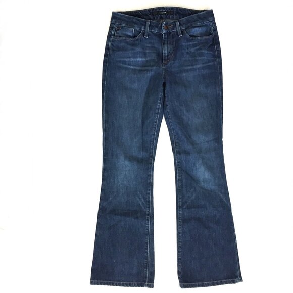 Joe's Jeans Visionaire in Camille Wash Boot Leg Cut in Med Blue. - Picture 9 of 13